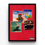 Kanye West 'My beautiful dark twisted fantasy' Cover