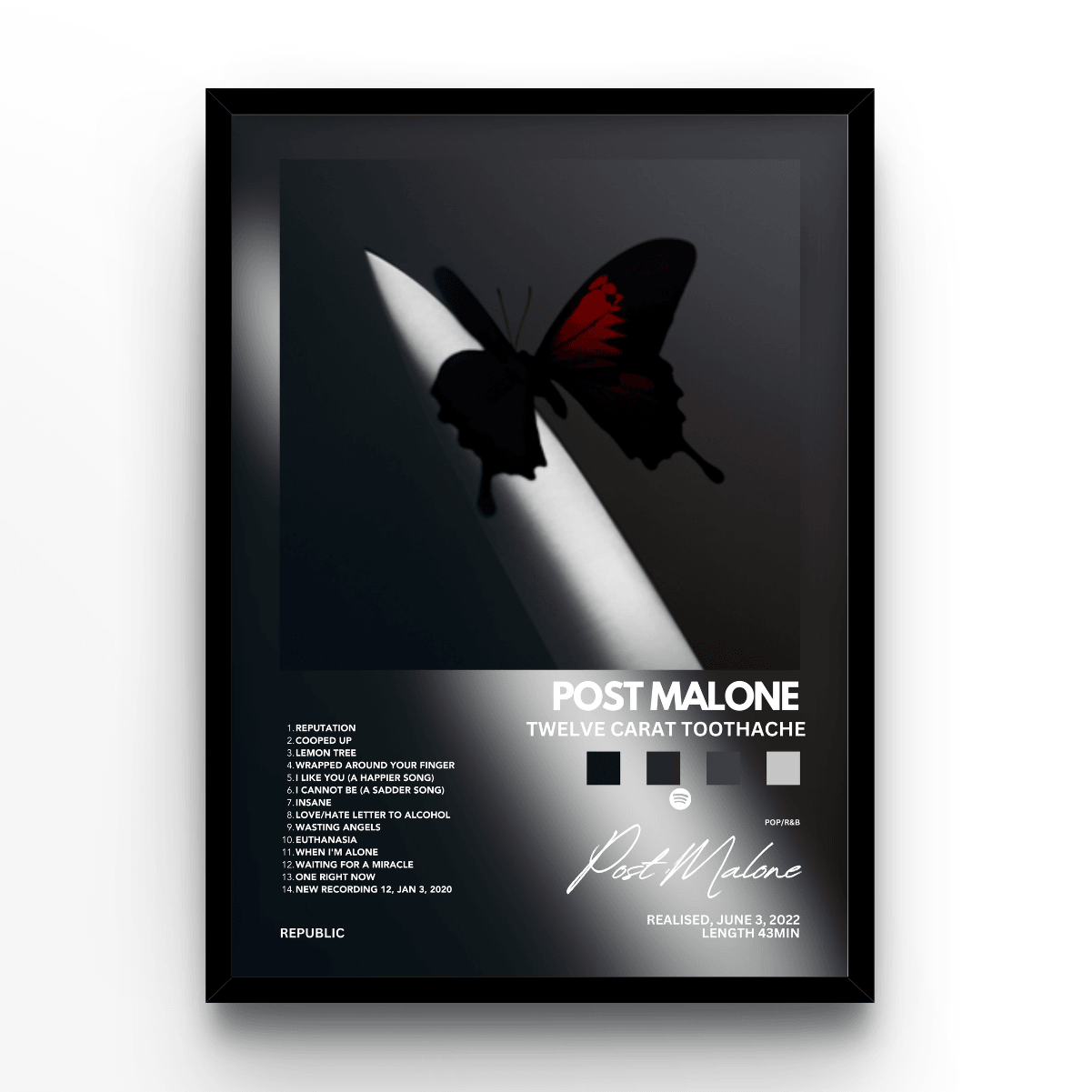 wp-image51577784369496.png Post Malone 'Twelve Carat Toothache' Album – Image 1