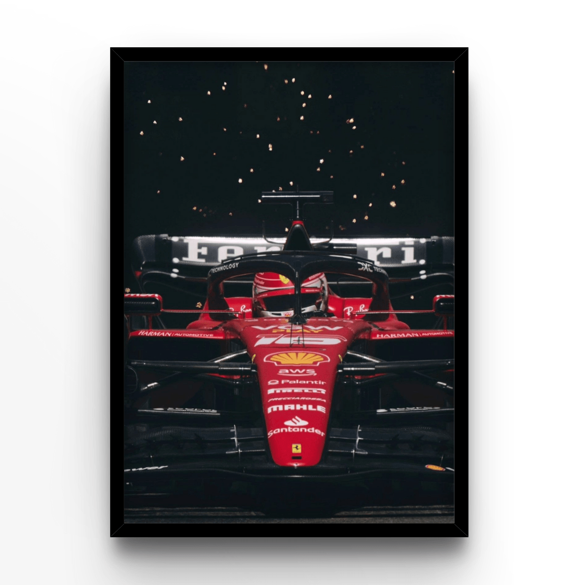 Charles Leclerc Fire