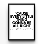 Bob Marley Three Little Birds
