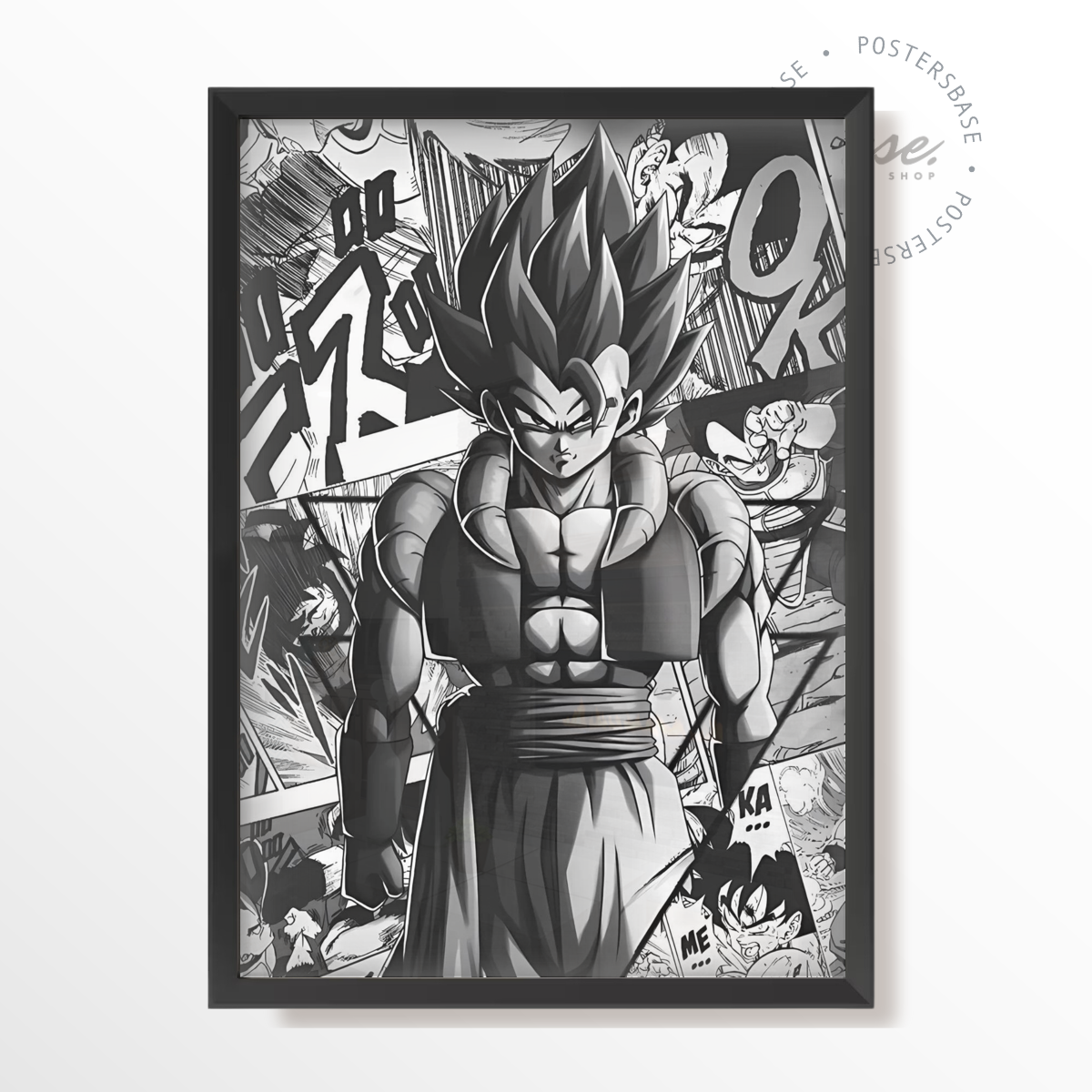 wp-image58273821819224.png DRAGON BALL Z SON GOKU BLACK AND WHITE – Image 1
