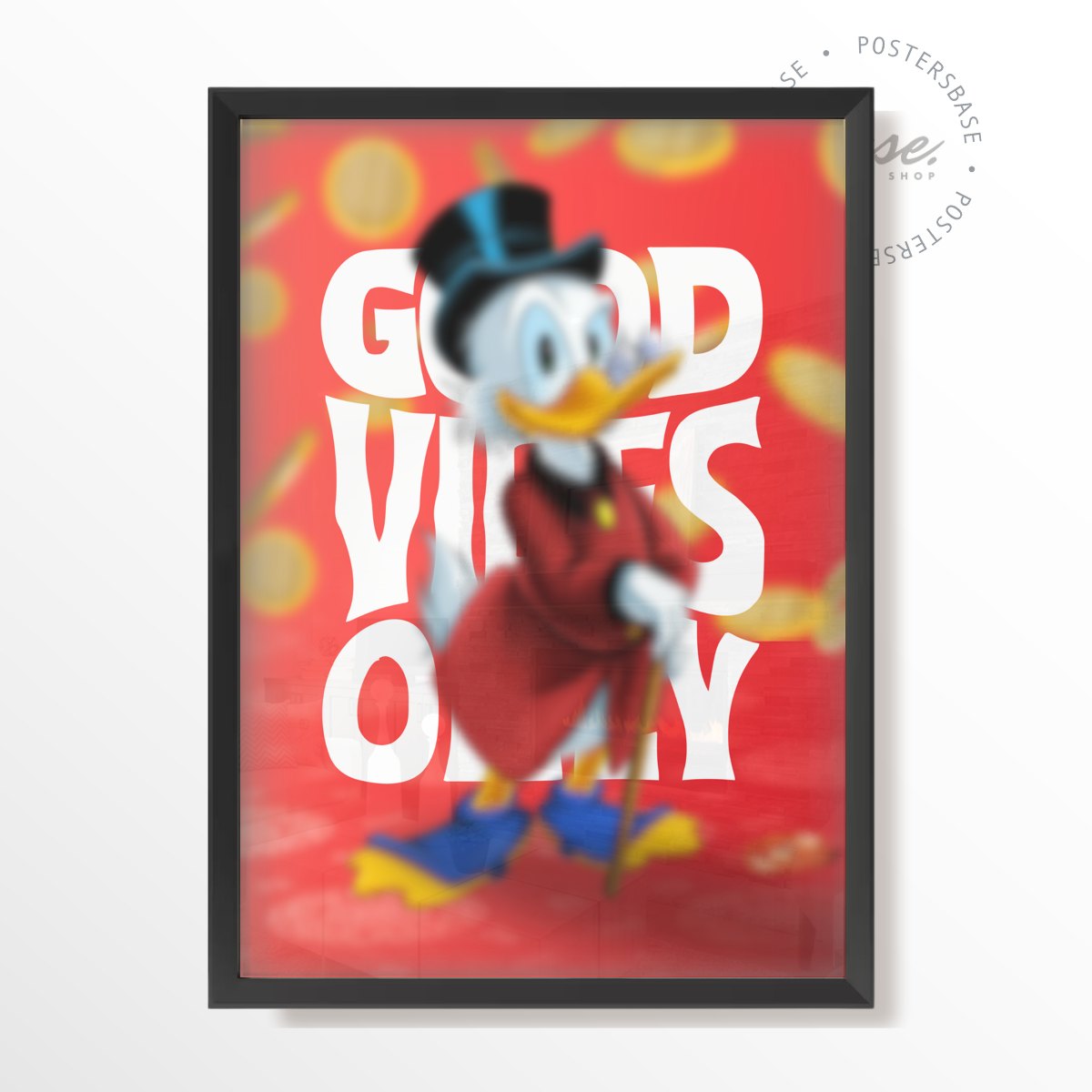 wp-image58344970879320.png Scrooge McDuck Good Vibes Only – Image 1