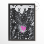 KAWS HEART