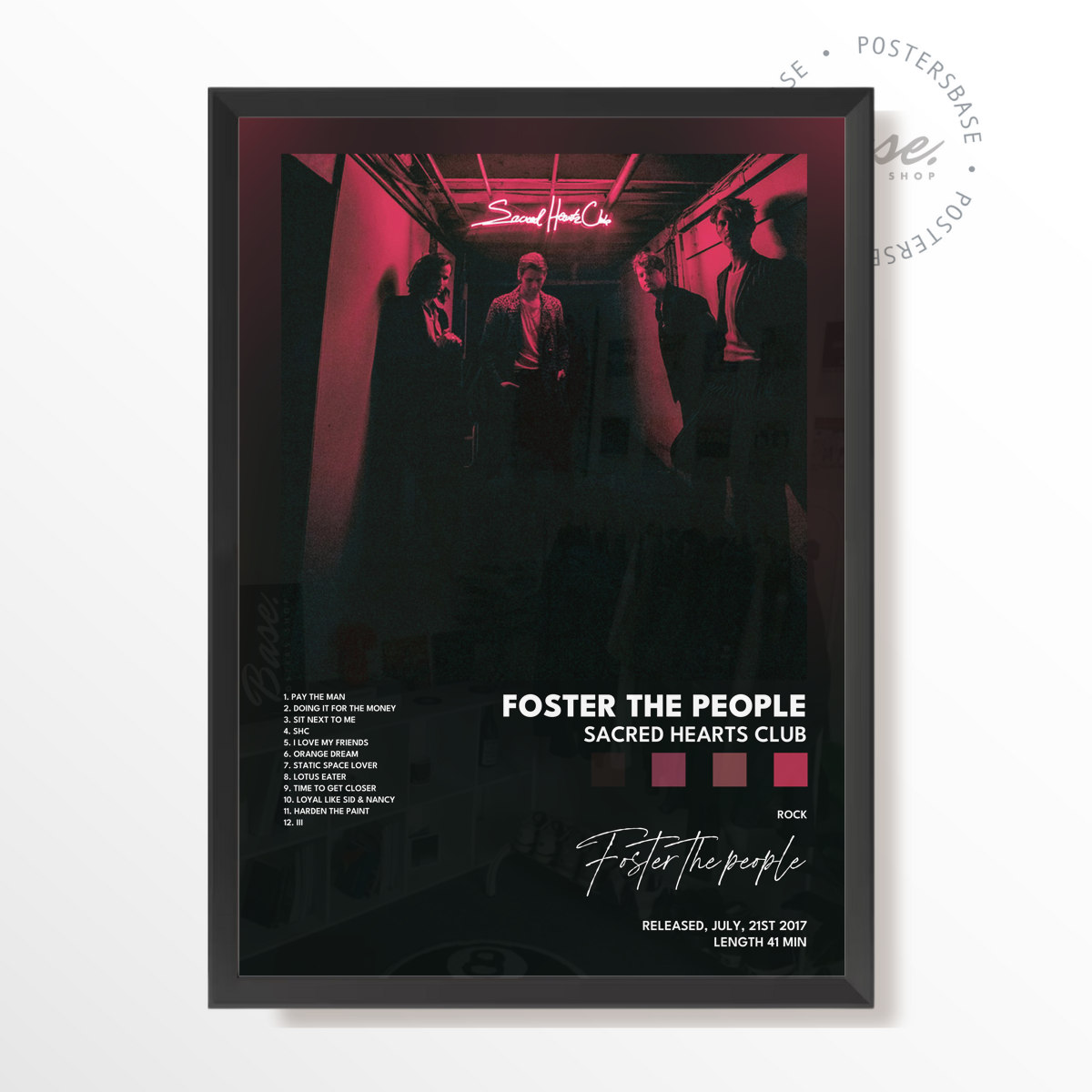wp-image71281454842200.png foster the people Sacred Hearts Club poster – Image 1