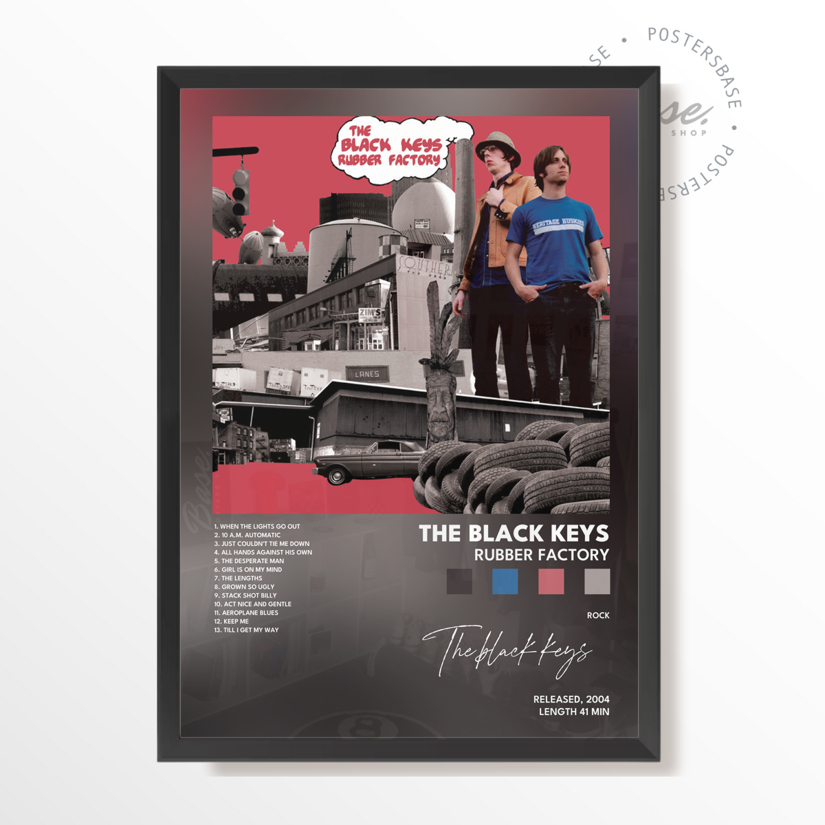 wp-image71281495998808.png the black keys Rubber Factory poster – Image 1