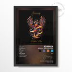 journey Rollin On Live 1981 poster