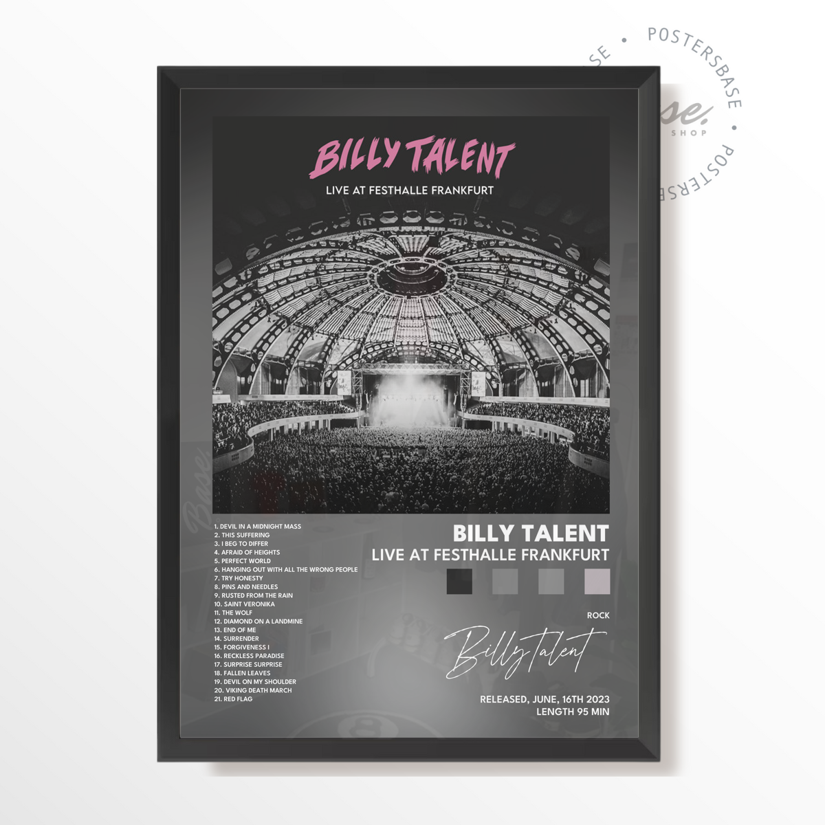 wp-image71282142052696.png billy talent Live at Festhalle Frankfurt poster – Image 1