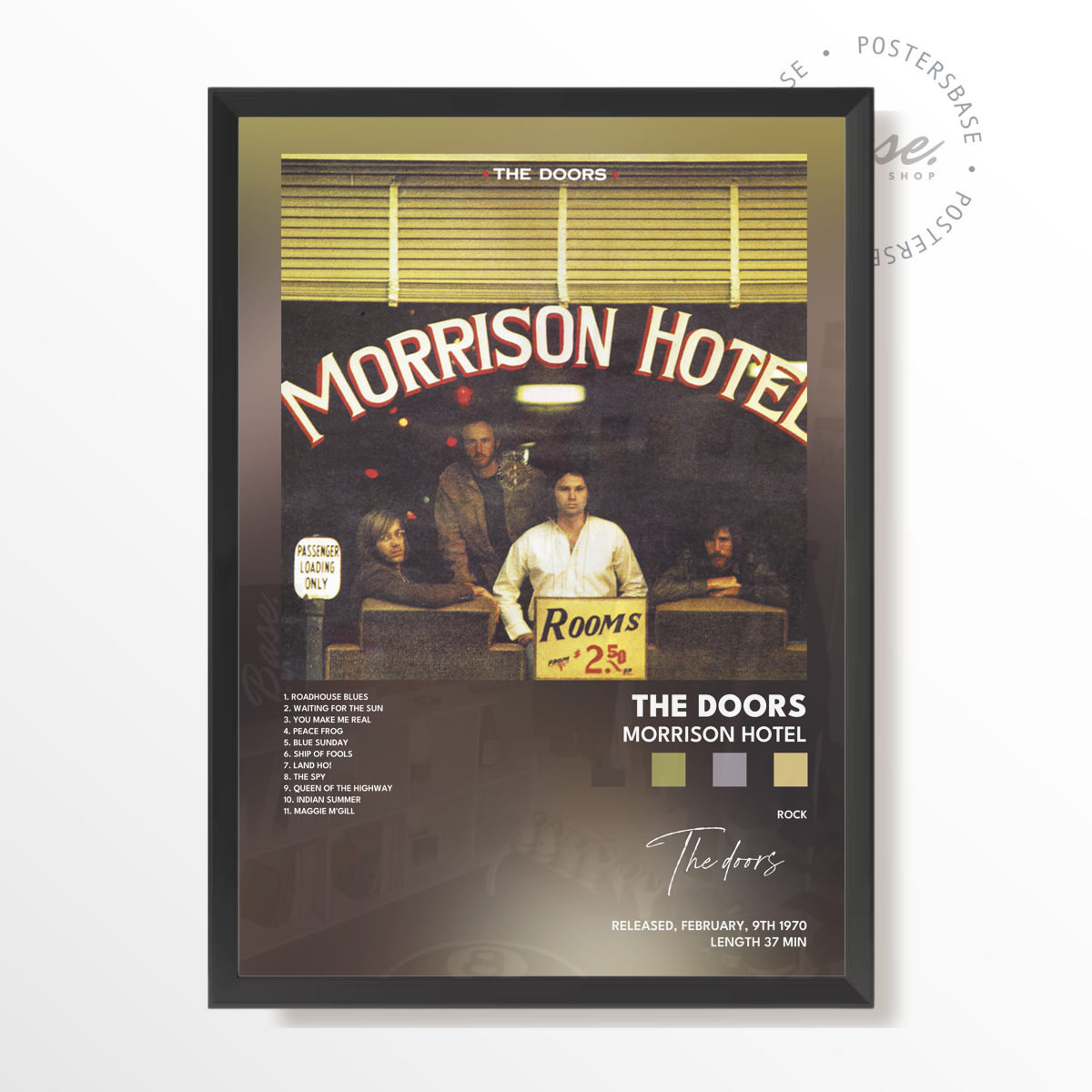 wp-image71282359697752.png the doors Morrison Hotel poster – Image 1