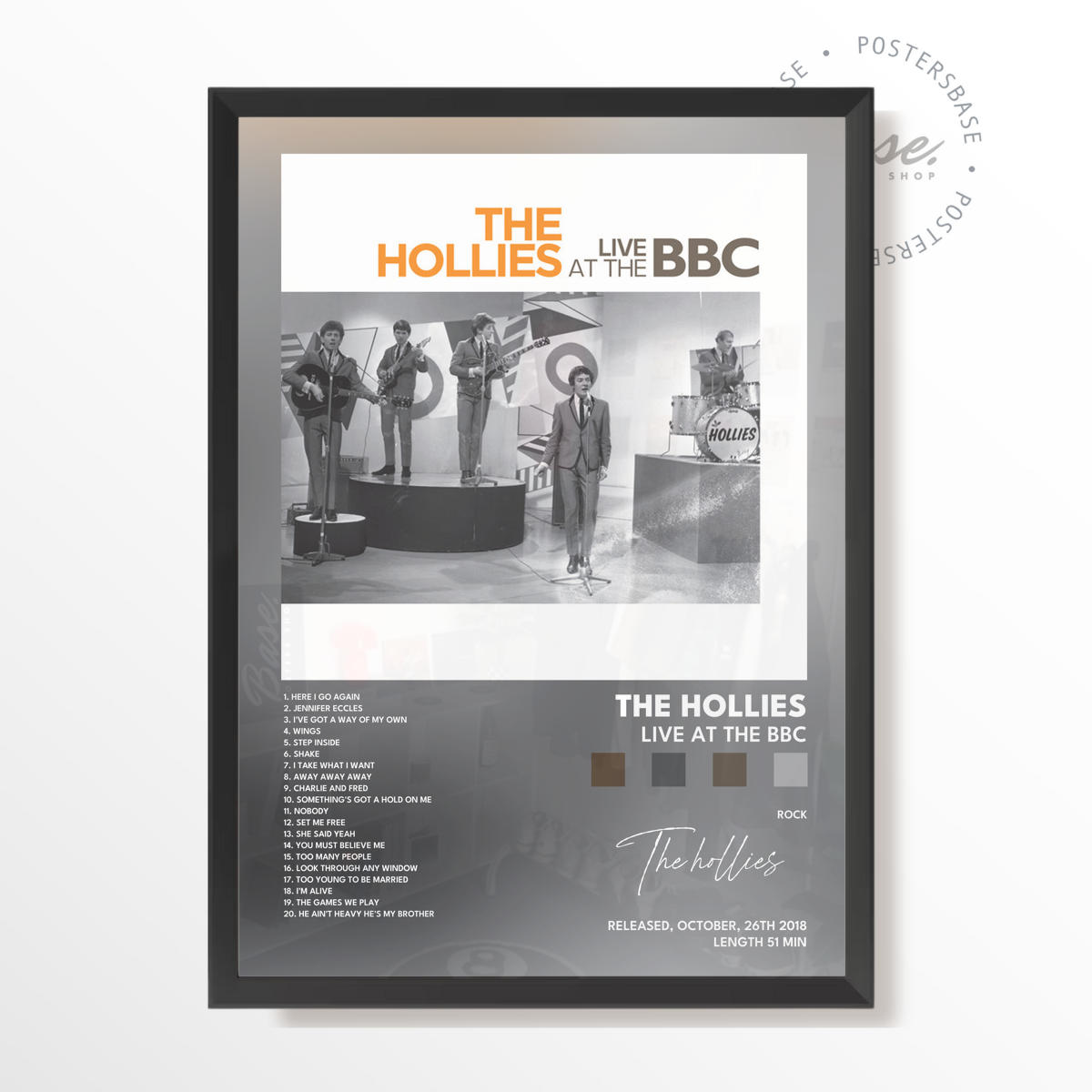 wp-image71282382176600.png the hollies Live at the BBC poster – Image 1