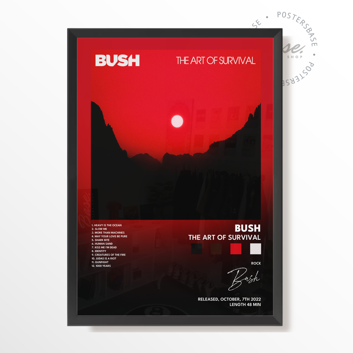 wp-image71282401182040.png bush The Art Of Survival poster – Image 1