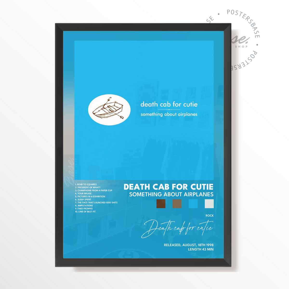wp-image71282453021016.png death cab for cutie Something About Airplanes poster – Image 1