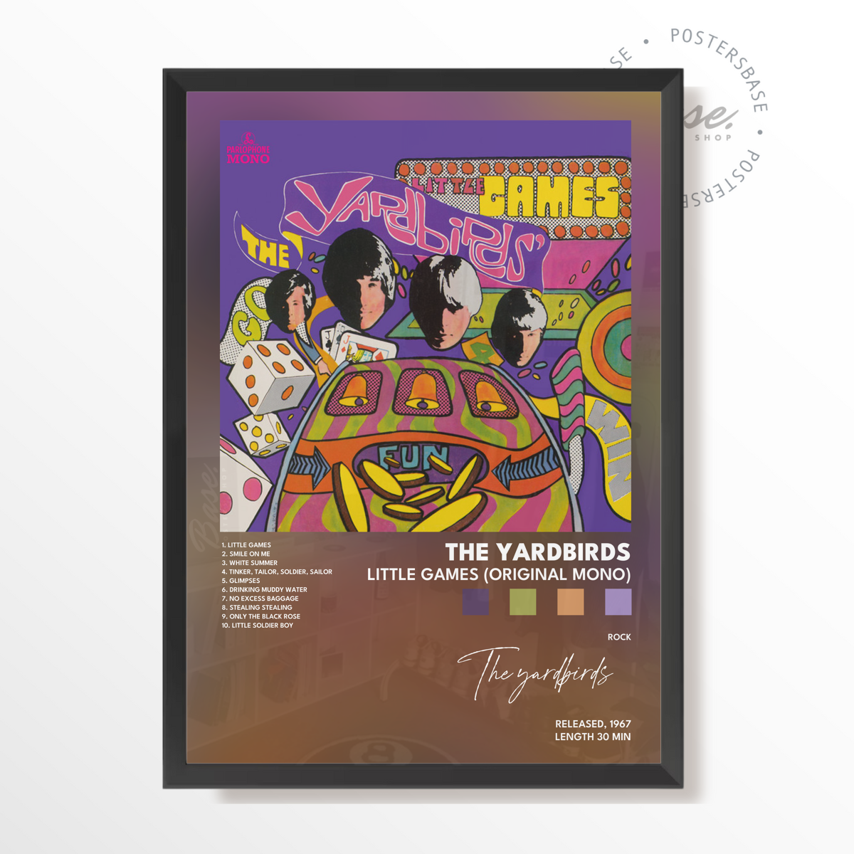 wp-image71282836537688.png the yardbirds Little Games Original Mono poster – Image 1