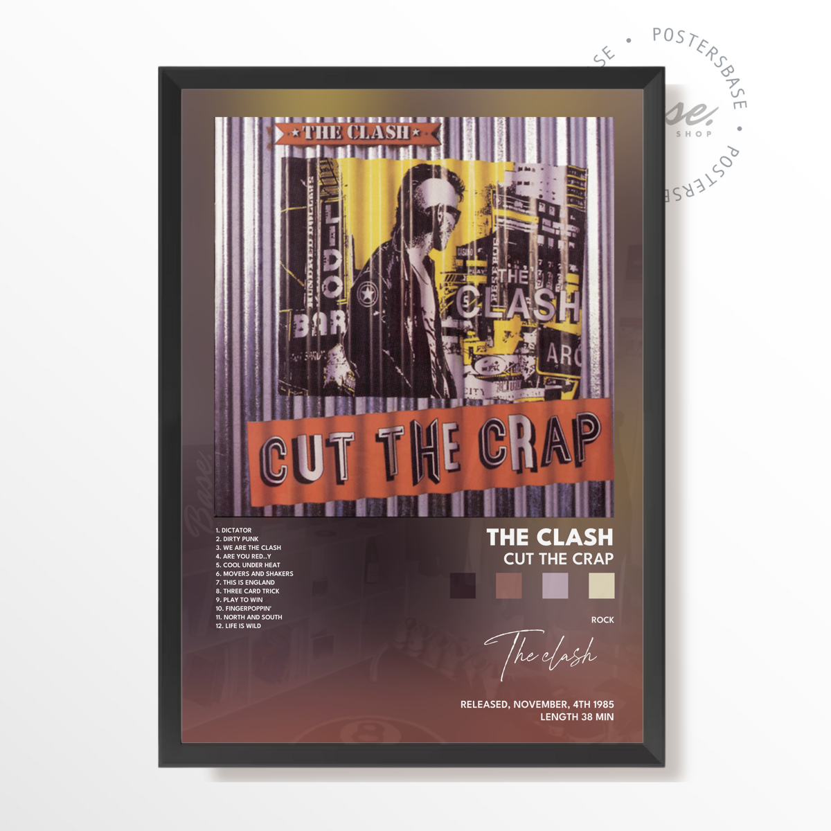 wp-image71284212138328.png the clash Cut The Crap poster – Image 1