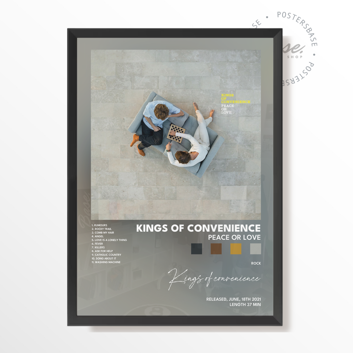 wp-image71284295991640.png kings of convenience Peace Or Love poster – Image 1