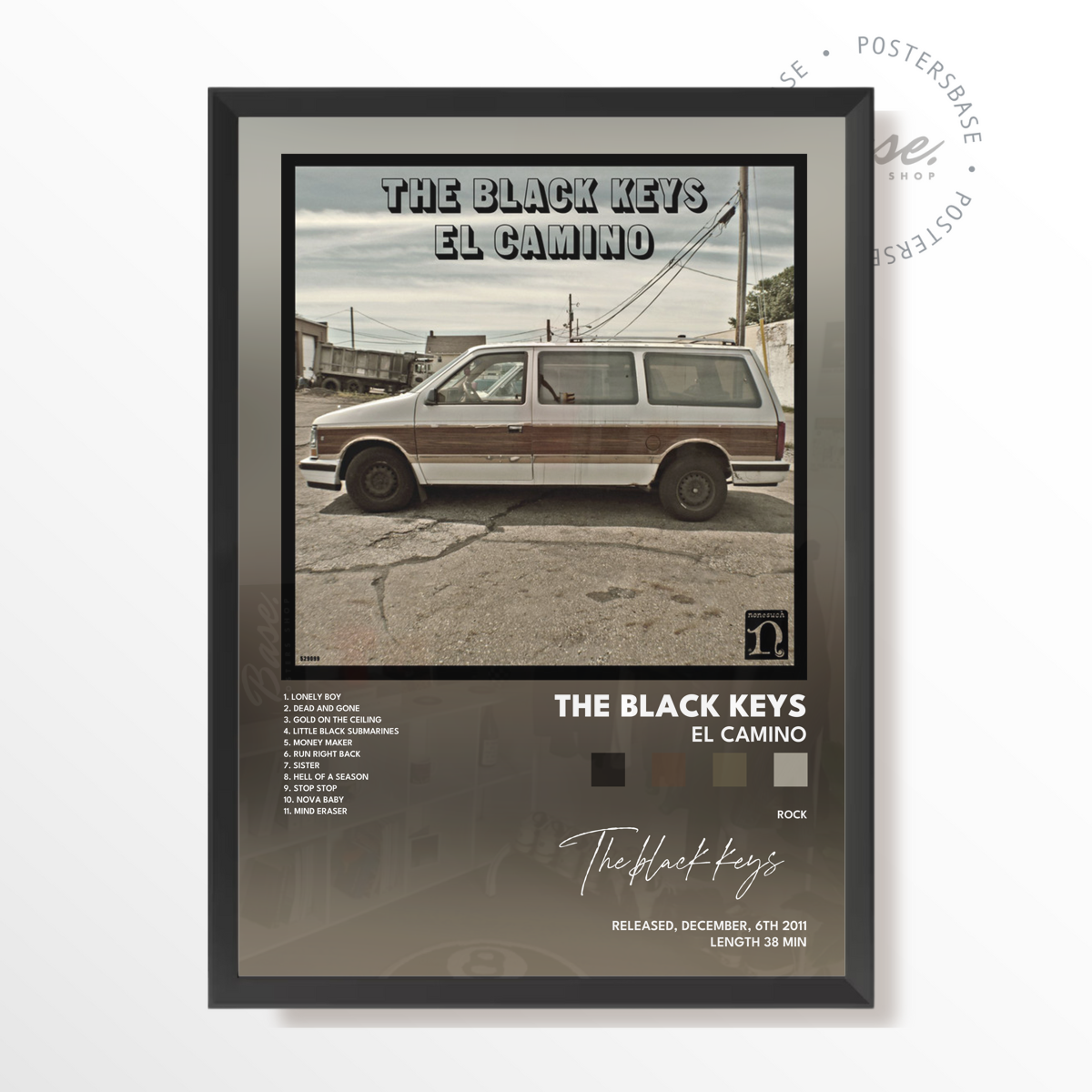 wp-image71284836794712.png the black keys El Camino poster – Image 1