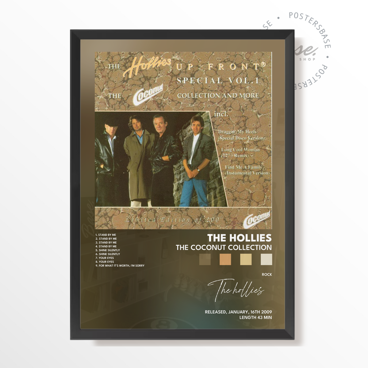 wp-image71285816394072.png the hollies The Coconut Collection poster – Image 1