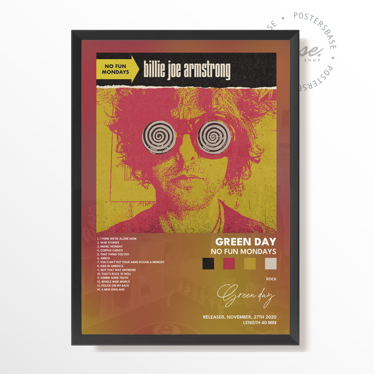 wp-image71285891563864.png green day No Fun Mondays poster – Image 1
