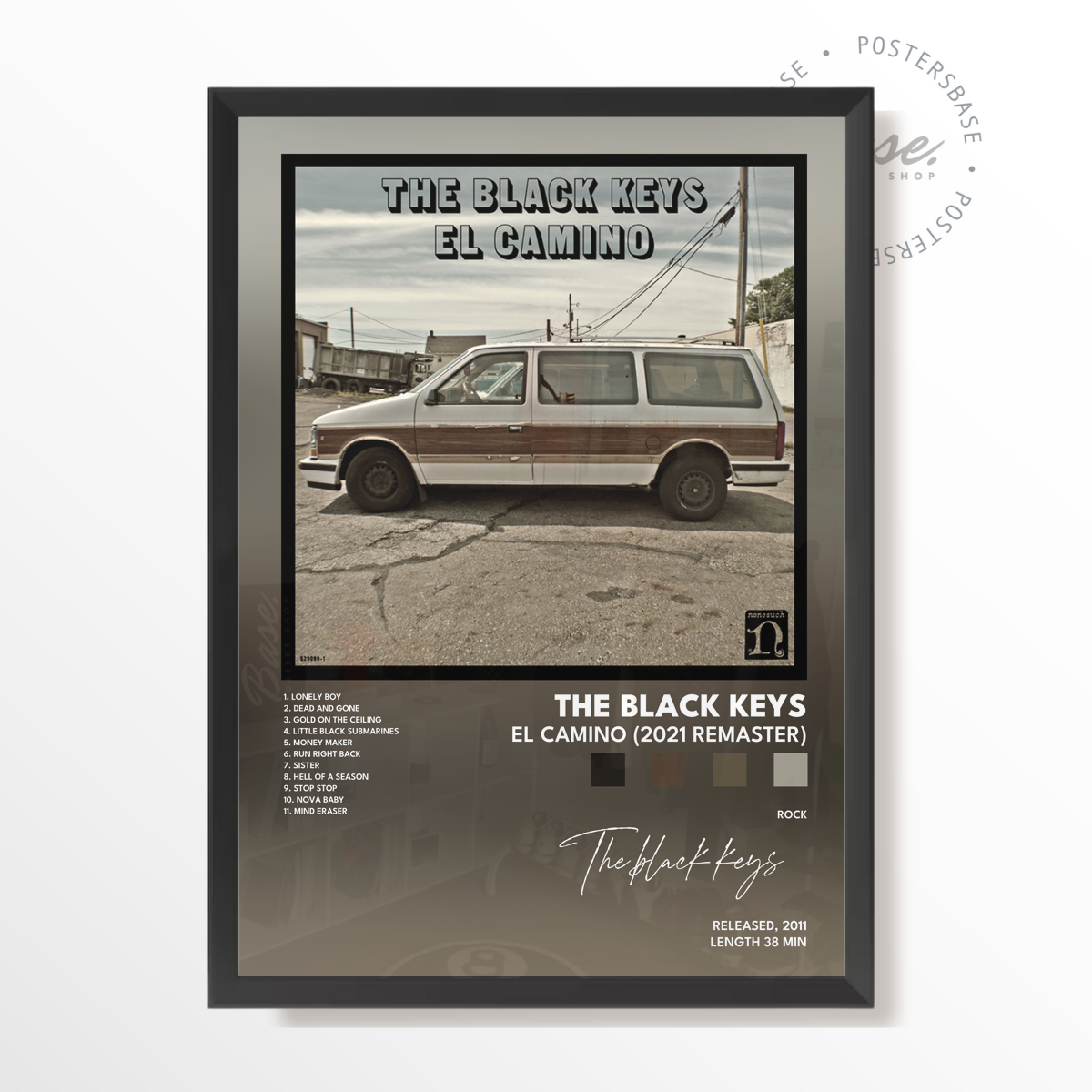 wp-image71286067986776.png the black keys El Camino 2021 Remaster poster – Image 1