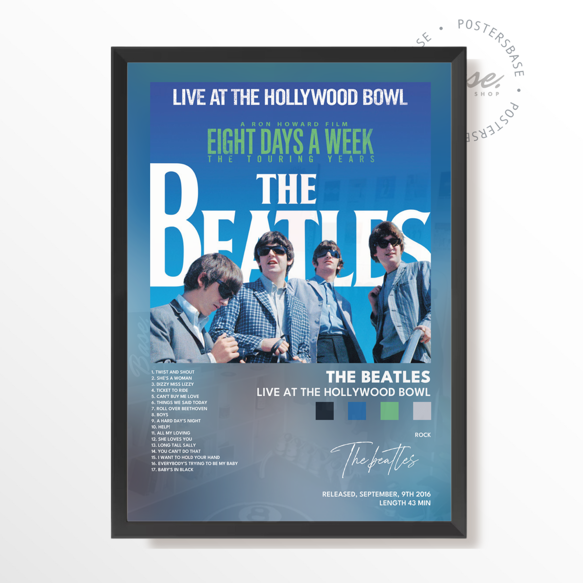 wp-image71286373876056.png the beatles Live At The Hollywood Bowl poster – Image 1
