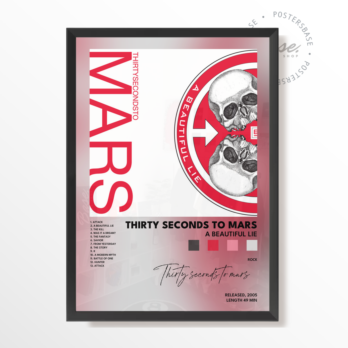 wp-image71287028580696.png thirty seconds to mars A Beautiful Lie poster – Image 1