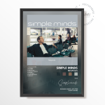 simple minds Neapolis poster