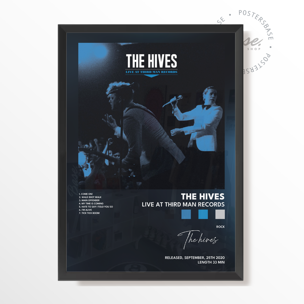 wp-image71287762583896.png the hives Live at Third Man Records poster – Image 1