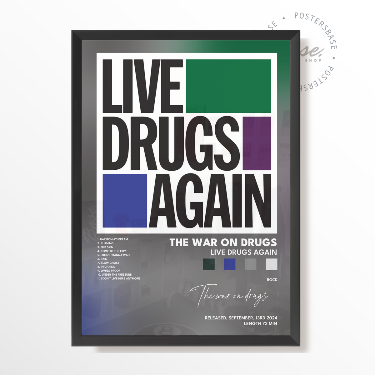 wp-image71289064456536.png the war on drugs Live Drugs Again poster – Image 1