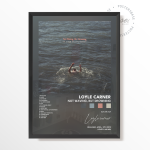 loyle carner Not Waving But Drowning poster