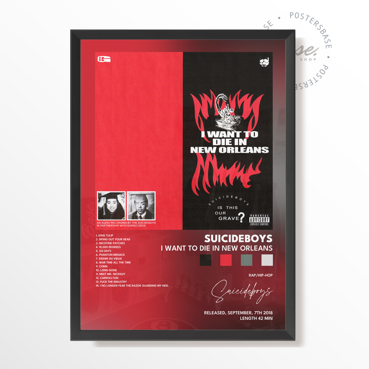 wp-image71326504943960.png suicideboys I Want to Die In New Orleans poster – Image 1