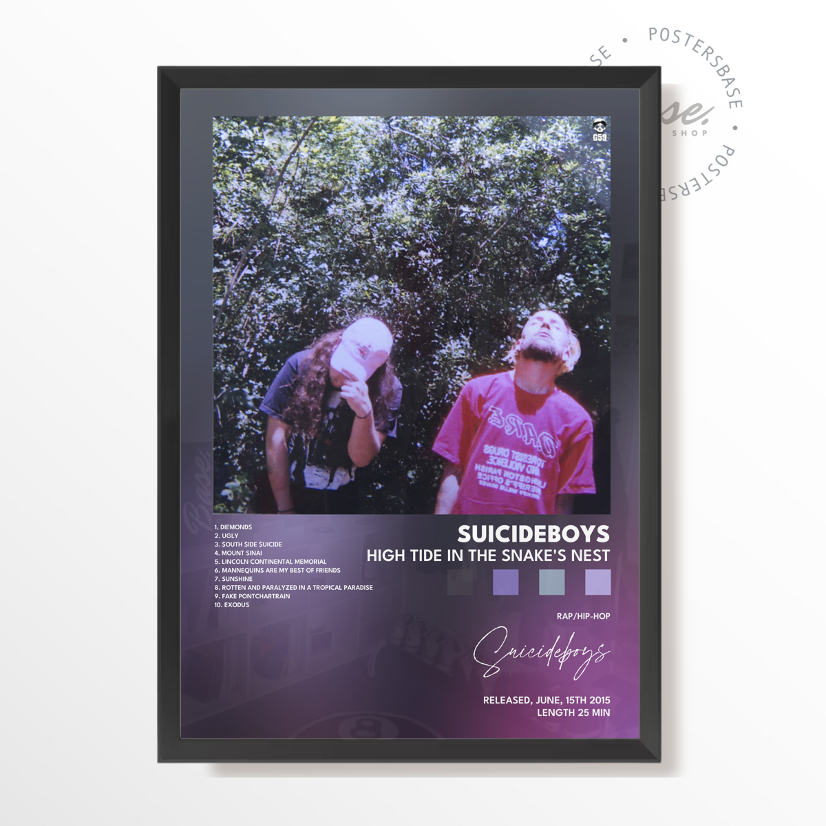 wp-image71326583390552.png suicideboys High Tide in the Snakes Nest poster – Image 1