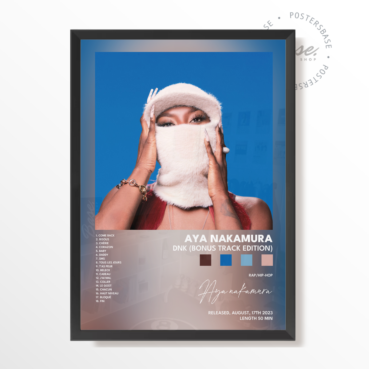 wp-image71326703649112.png aya nakamura DNK Bonus Track Edition poster – Image 1