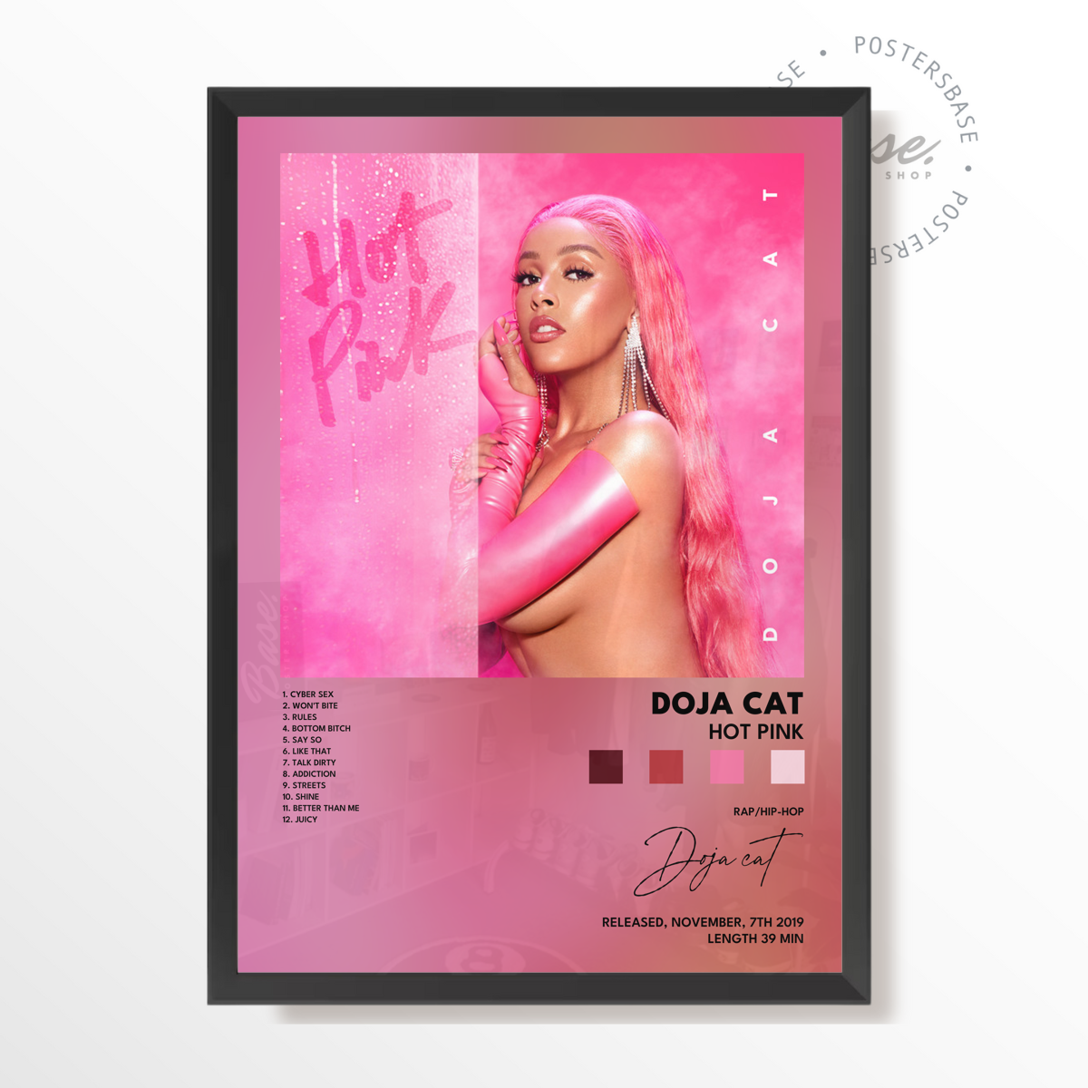 wp-image71326797267288.png doja cat Hot Pink poster – Image 1