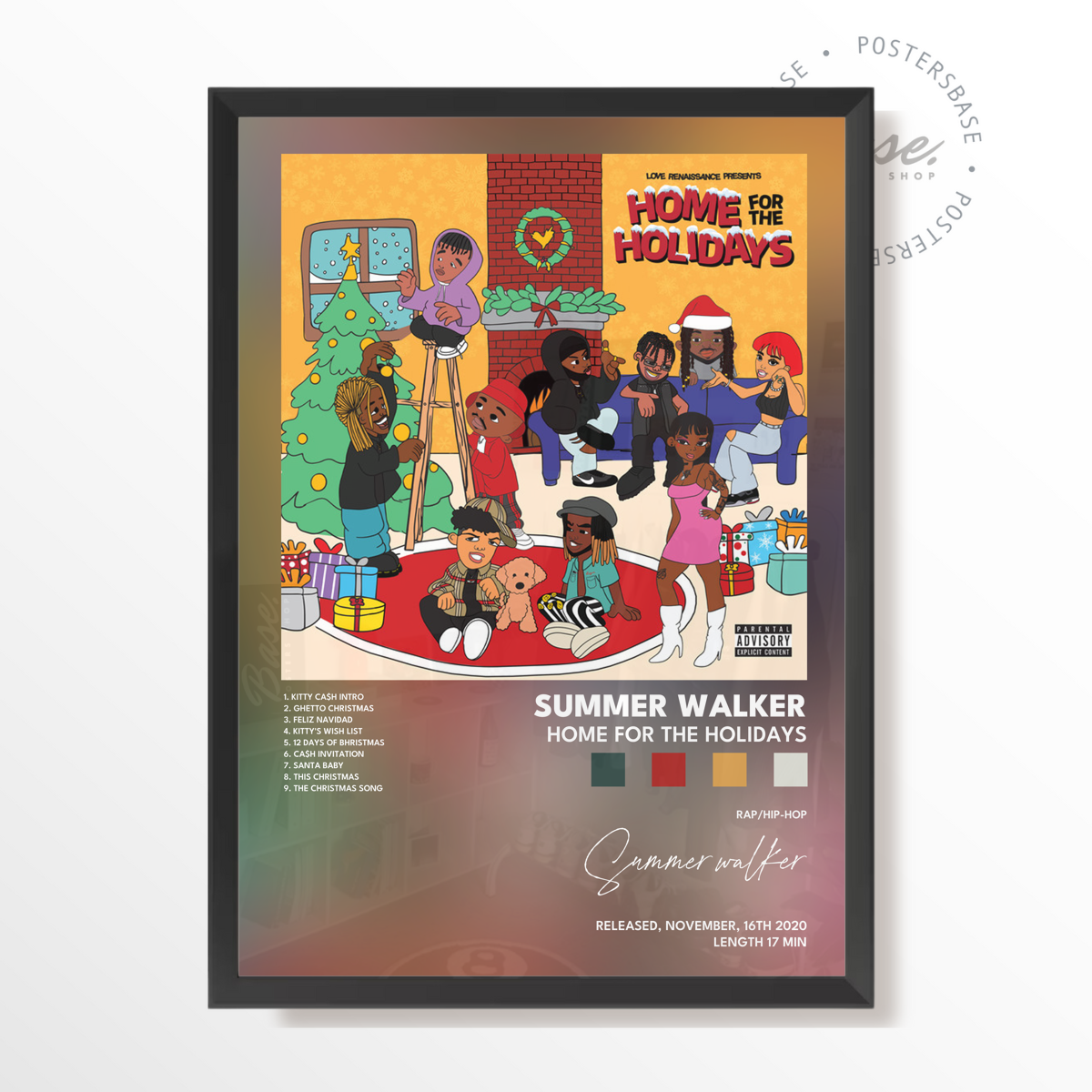 wp-image71326925160792.png summer walker Home For The Holidays poster – Image 1