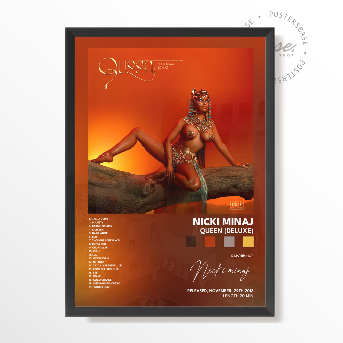 wp-image71327302877528.png nicki minaj Queen Deluxe poster – Image 1
