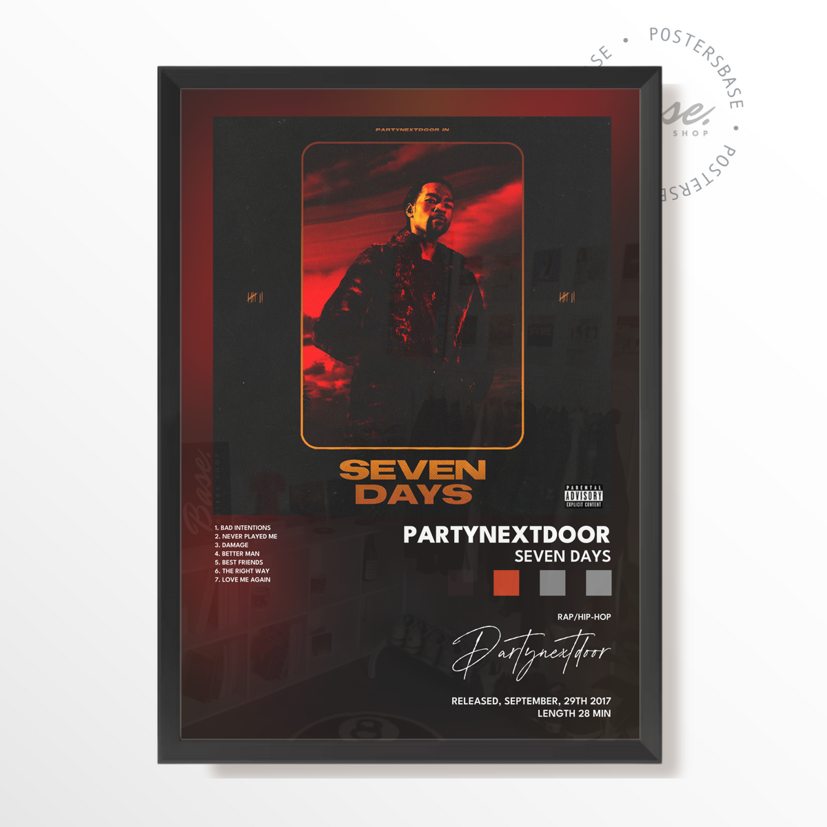 wp-image71327324078424.png partynextdoor Seven Days poster – Image 1