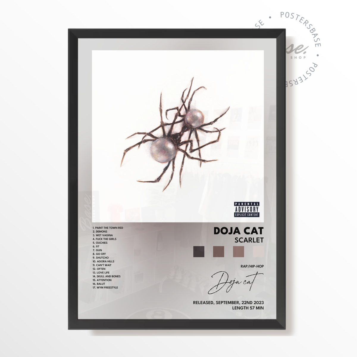 wp-image71327481397592.png doja cat Scarlet poster – Image 1