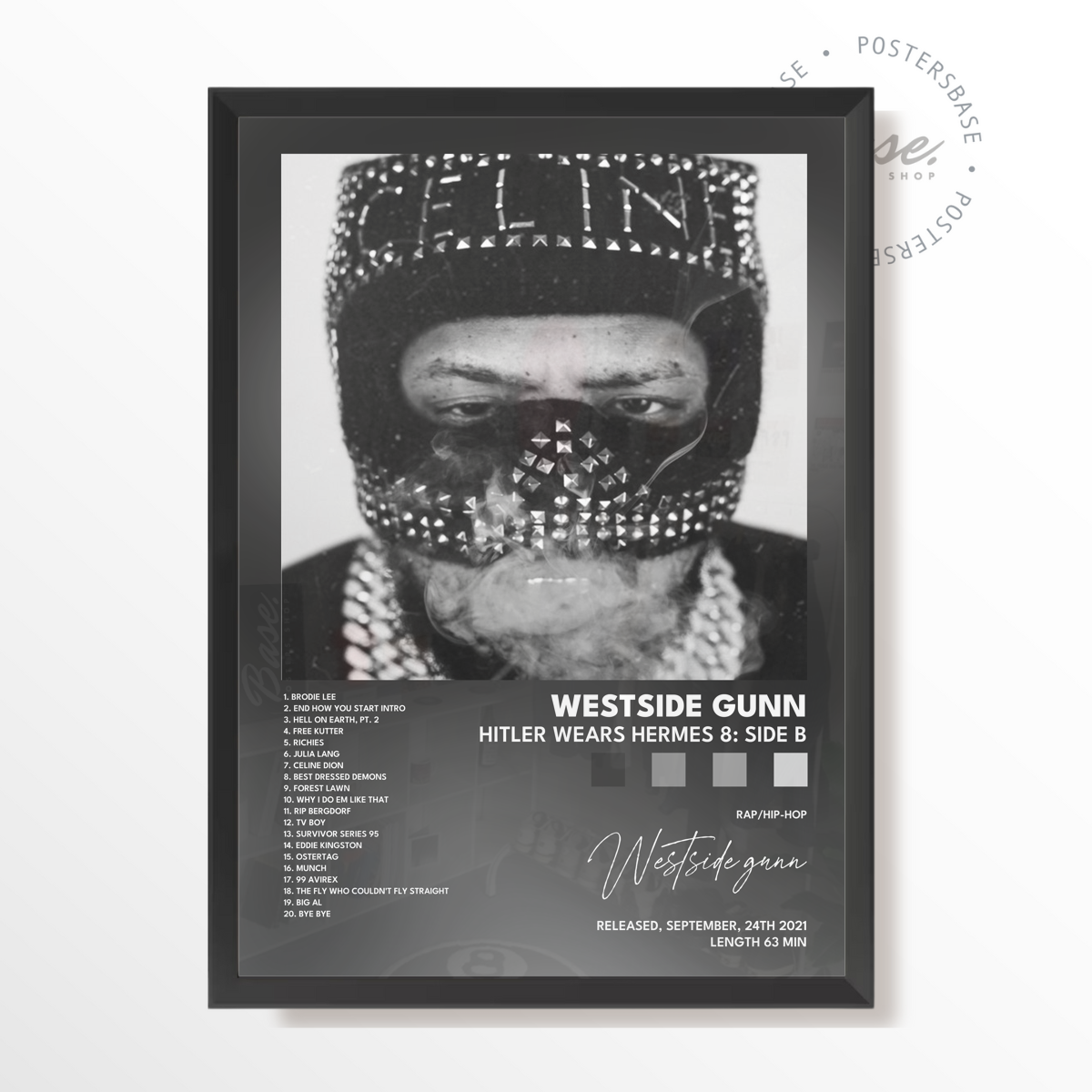 wp-image71327660245336.png westside gunn Hitler Wears Hermes 8 Side B poster – Image 1