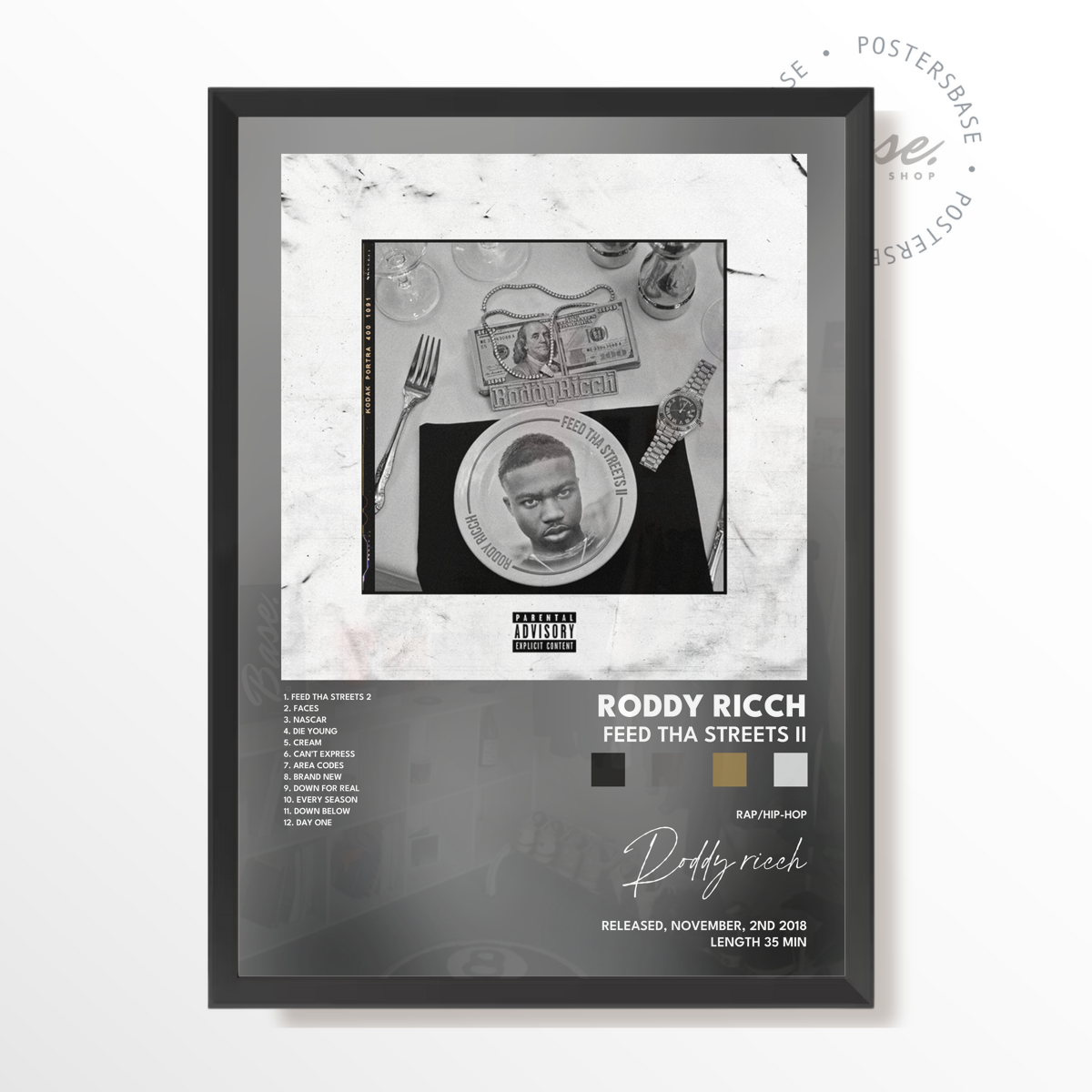 wp-image71327843156312.png roddy ricch Feed Tha Streets II poster – Image 1