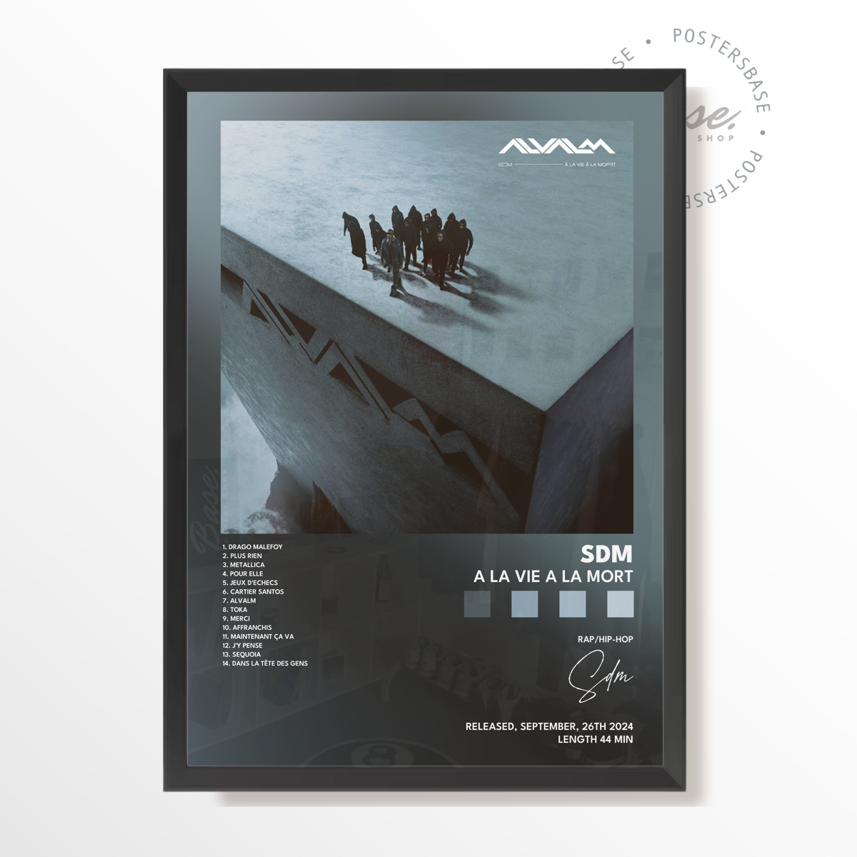 wp-image71327852626264.png sdm A LA VIE A LA MORT poster – Image 1