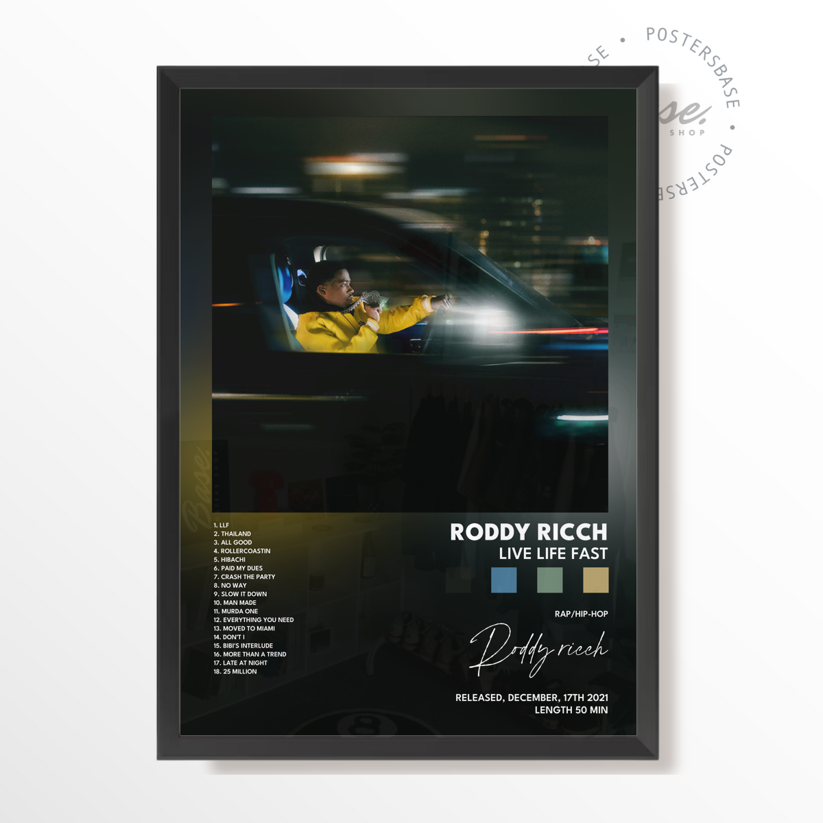 wp-image71327990972760.png roddy ricch LIVE LIFE FAST poster – Image 1