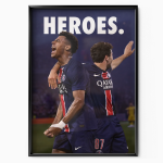 Doué X Joao Neves 'heroes'